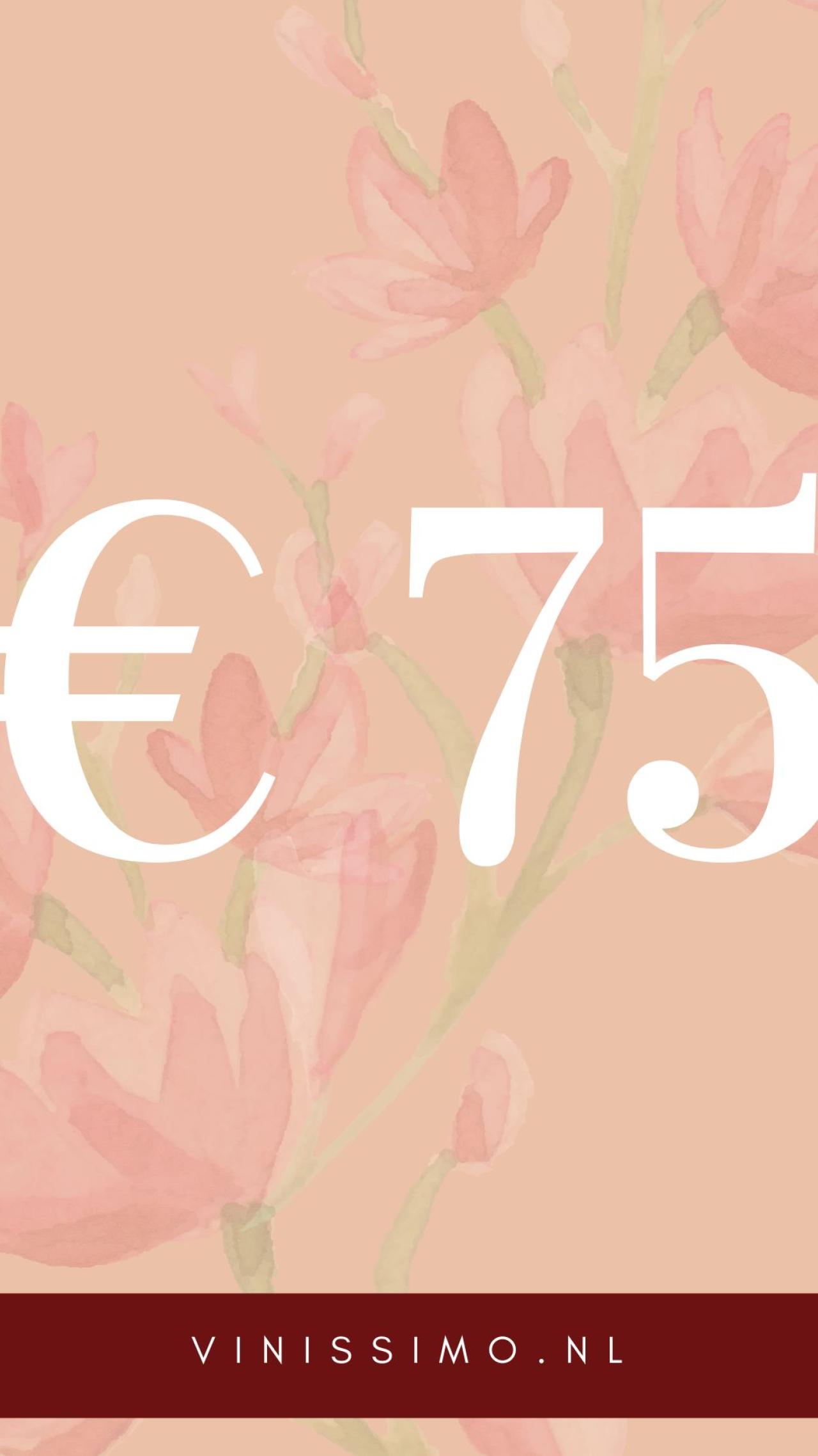 Vinissimo Cadeaubon € 75,-