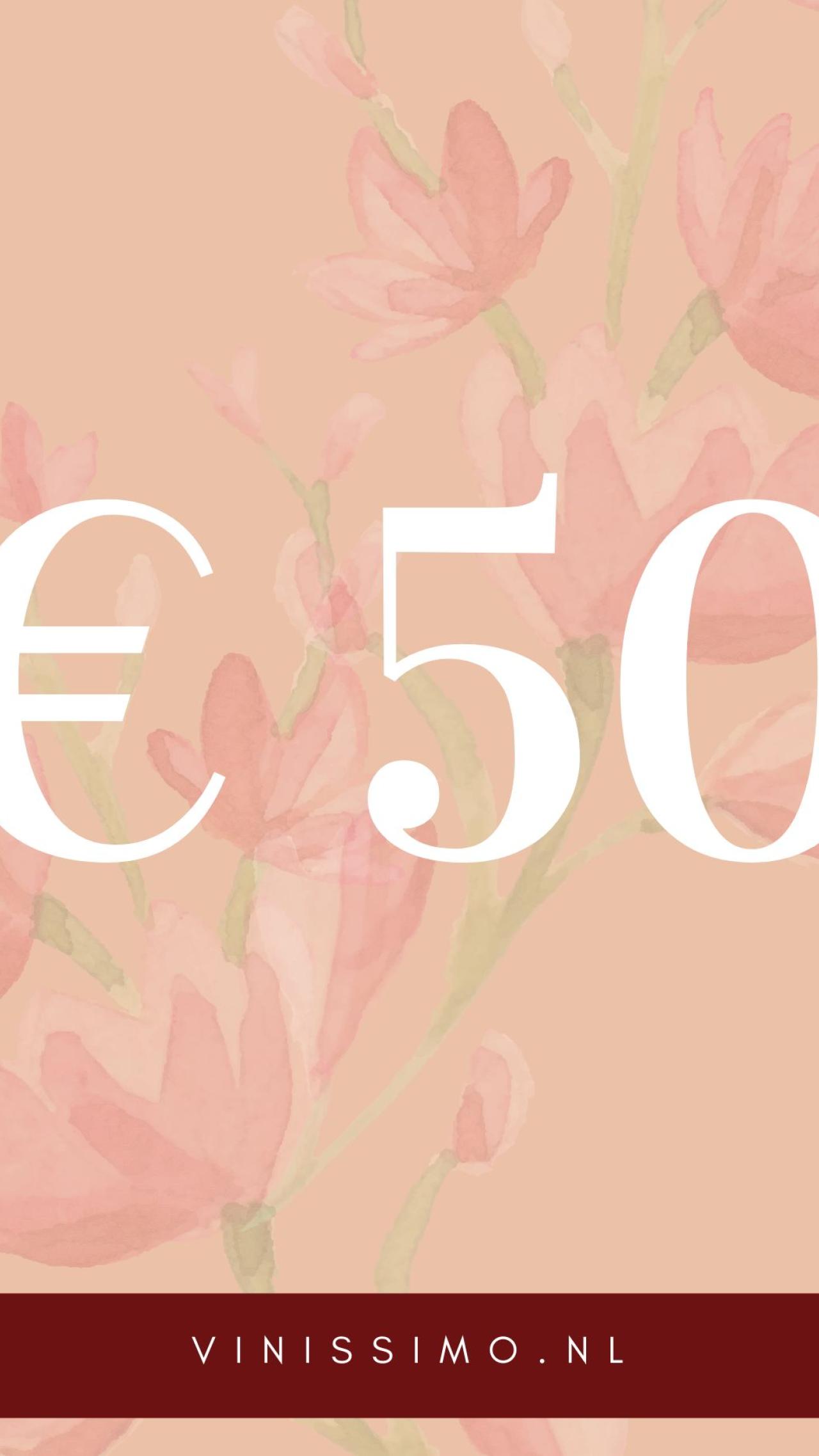 Vinissimo Cadeaubon € 50,-